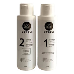Xtrem Mini Kit Shampoing Purifiant 100ml + Lissage Soyeux 100ml