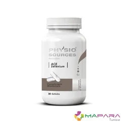 Physio Sources Sélénium Ace 30 Gélules