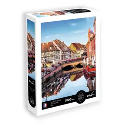 SentoSphère PUZZLE 1000 pièces - PAYSAGE - La petite Venise de Colmar - Alsace