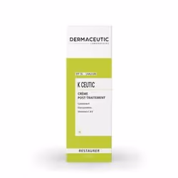Crème post-traitement SPF 50 K Ceutic des Laboratoires Dermaceutic, restaure et protège la peau en lui apportant les nutrimen ...