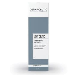 Dermaceutic Light Ceutic Crème de nuit unifiante - 40ml