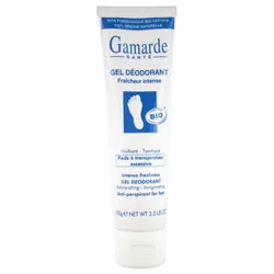 Gamarde Gel Déodorant Pieds à Transpiration Excessive Bio 100 g