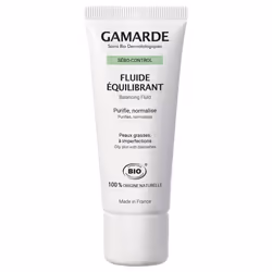 Gamarde Sébo-Control Fluide Equilibrant Bio 40 ml est un soin qui purifie et normalise les peaux grasses et à imperfections. ...