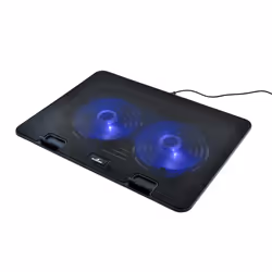 Bluestork NB-COOLER-ONE système de refroidissement pour ordinateurs portables 43,2 cm (17") 1300 tr/min Noir - Vue supplémentaire 2