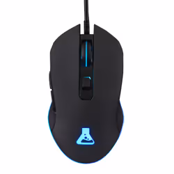 The G-Lab Kult Helium, Droitier, Optique, USB Type-A, 2400 DPI, Noir