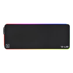 The G-Lab Pad Rubidium Tapis de souris de jeu Noir