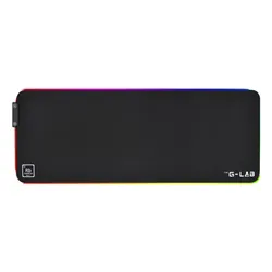 The G-Lab Pad Rubidium Tapis de souris de jeu Noir