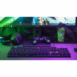 The G-Lab Keyz Carbon EX clavier Jouer USB AZERTY Français Noir - Vue supplémentaire 3