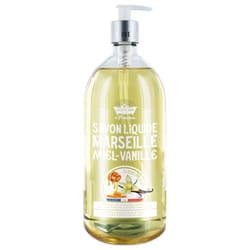 Les Petits Bains de Provence Savon de Marseille Miel-Vanille 1 L