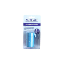 Anycare Pilulier 4en1 Coupe et Ecrase