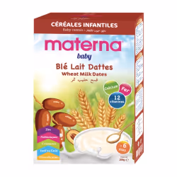 Materna Cérélac Blé Lait Dattes 200GR