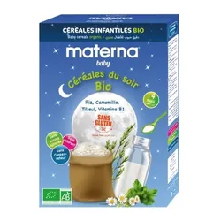 MATERNA BABY CEREALES DU SOIR BIO 200GR