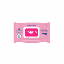 Materna Lingettes Bebe Rose 72 pcs