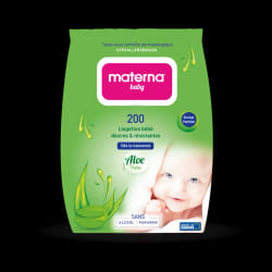 Materna Lingettes Format Familial 200 pièces