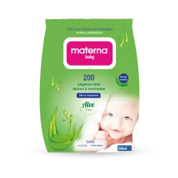 Materna Lingettes Format Familial 200 pièces