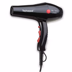 Sèche cheveux pro salon TECHWOOD 2100W - Noir (TSC-2209)