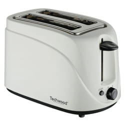 Techwood TGP-207 grille-pain 3 2 part(s) 700 W Noir, Blanc