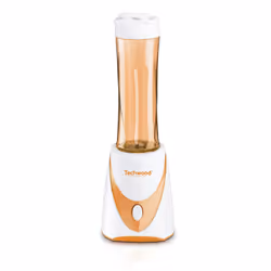 Techwood TBL-503, Mélangeur de table, 0,5 L, 250 W, Orange, Blanc