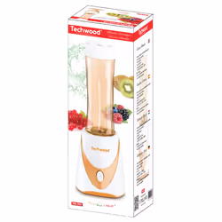 Techwood TBL-503 blender 0,5 L Mélangeur de table 250 W Orange, Blanc