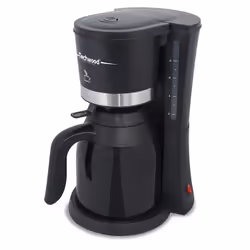 Techwood TCA-1080, Machine à café filtre, 1 L, Café moulu, 800 W, Noir