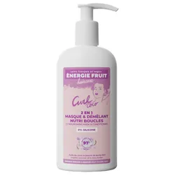 Energie Fruit 2en1 Masque Démêlant Nourrissant à l'Huile de Coco et Beurre de Karité 300 ml