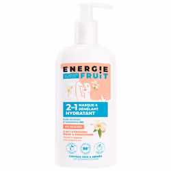 ENERGIE FRUITMasque 2 En 1 Monoï & Huile De Macadamia Bio Cheveux Abimes300ml Fabriquée en France avec amour :Composée à 98% ...