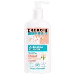 Energie Fruit Masque & Démêlant 2 en 1 Hydratant Huile de Monoï & Macadamia sans Silicone Bio 300ml