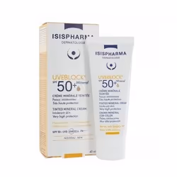 UVEBLOCK CREME MINERALE TEINTEE SPF50+ MINERAL 40ML