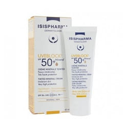 UVEBLOCK CREME MINERALE TEINTEE SPF50+ MINERAL 40ML