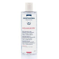 Solution Micellaire Demaquillante Aquaruboril Peaux Sensibles A Rougeurs 400ml Isispharma