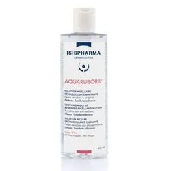 Solution Micellaire Demaquillante Aquaruboril Peaux Sensibles A Rougeurs 400ml Isispharma