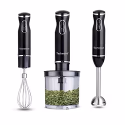 Techwood TMS-9666 blender 0,5 L Mélangeur par immersion 600 W Noir