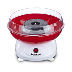 Techwood TBAP-505 machine à barbe à papa Rouge, Blanc 500 W