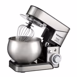 Techwood TRO-1050, Robot mixer, Acier inoxydable, Pétrisseur, Mélange, 5 L, Rotatif, Acier inoxydable