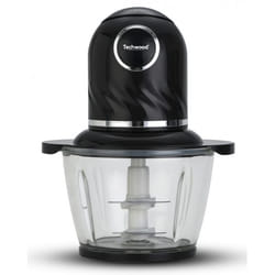 Techwood THA-806 hachoir électrique 0,8 L 300 W Noir, Transparent