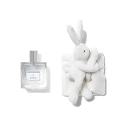 Jacadi - Coffret Blanc Eau De Senteur 100Ml+ Lapin