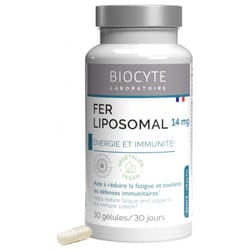 Biocyte Longevity Fer Liposomal 30 Gélules