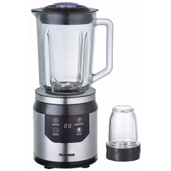 Blender Telefunken BHS800 - Capacité du Bol 1.5L - Contrôle Tactile - Puissance 800W - Vitesses + Pulse - Lame en acier crant ...