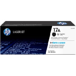 HP Cartouche de toner 17A LaserJet noir