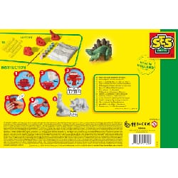 Kit Moulage Et Peinture Voitures SES Creative | Activité Enfant 5+ | Plâtre, Roues, Autocollants