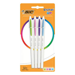 4 Stylos BIC Cristal UP BLST Multi couleur