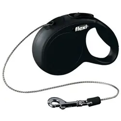 TRIXIE New CLASSIC XS 3 m Noir Chien Laisse avec enrouleur