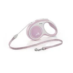 Flexi New Comfort S Cord 5 m Rose Chien Laisse avec enrouleur