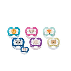 Baby Nova Sucette 6-18m 2pcs Garçon