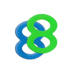 BABY NOVA LOT DE 2 ANNEAUX DE DENTITION 8+