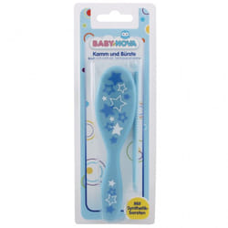 Baby Nova Brosse et peigne Bleu