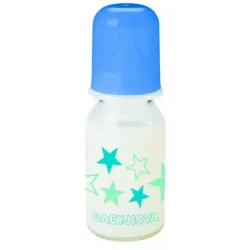 BABY NOVA BIBERON EN VERRE 125 ML DECORE 0-24 mois