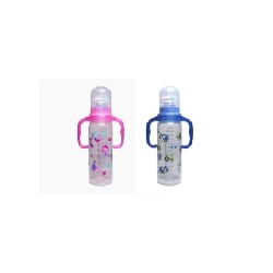 Baby Nova Biberon Plastique 250ml avec Anses Fille