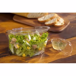 Papstar 16522 assiette Rond Polystyrol Transparent 100 pièce(s) - Vue supplémentaire 2