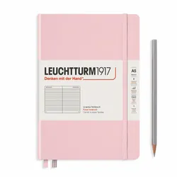 Leuchtturm 361573 bloc-notes A5 251 feuilles Rose